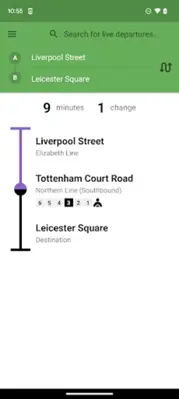 London Tube Live android App screenshot 13