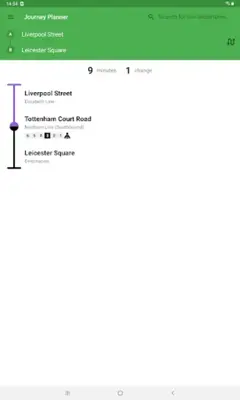 London Tube Live android App screenshot 3