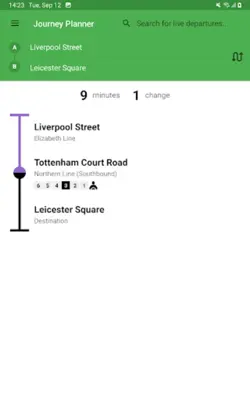 London Tube Live android App screenshot 8